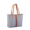 Nas Bag Kadın Omuz Çantası Spor Şık Ayarlanabilir Omuz Askılı  Açık Gri Camel Lacst (33x27x12 cm )