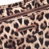 Nas Bag Kadın Omuz ve Çapraz Baget Çanta Taba Leopar ( 28x17  cm)