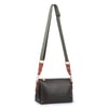Nas Bag Kadın Sade Günlük Postacı Çantası ( 25x16 cm) Haki Taba Victoria