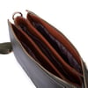 Nas Bag Kadın Sade Günlük Postacı Çantası ( 25x16 cm) Haki Taba Victoria