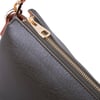 Nas Bag Kadın Sade Günlük Postacı Çantası ( 25x16 cm) Haki Taba Victoria