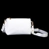 Nas Bag Kadın Sade Günlük Postacı Çantası ( 25x16 cm) Beyaz Victoria
