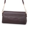 Nas Bag Kadın Sade Şık Omuz ve Çapraz Çanta (en 24 cm ;boy 12 cm ) Kahverengi