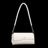 Nas Bag Kadın Sade Şık Omuz ve Çapraz Çanta (en 24 cm ;boy 12 cm ) Krem