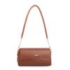 Nas Bag Kadın Sade Şık Omuz ve Çapraz Çanta (en 24 cm ;boy 12 cm ) Taba
