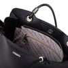 Nas Bag Kadın Sade Şık Zamansız Omuz Çantası ( 32x22 cm ) Siyah