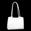 Nas Bag Kadın Sade Şık Zamansız Omuz Çantası ( 32x22 cm ) Beyaz