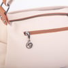 Nas Bag Kadın Salaş Çok Gözlü Çapraz Çanta Kum Taba Buzzy   ( en :30cm x boy: 20 cm )