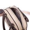 Nas Bag Kadın Şık El ve Postacı Çanta (en 22 cm , boy 16 cm ) Kum Kahve