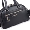 Nas Bag Kadın Şık El ve Postacı Çanta (en 22 cm , boy 16 cm ) Siyah