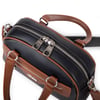 Nas Bag Kadın Şık El ve Postacı Çanta (en 22 cm , boy 16 cm ) Siyah Taba