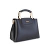 Nas Bag Kadın Şık Zincirli El ve Omuz Çantası Midiboy Siyah Liza 27x 19 cm 