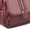Nas Bag Kadın Sırt Çantası ve Omuz Çantası Dönüştürülebilir Tasarımlı Ürün Bordo Victoria