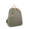Nas Bag Kadın Sırt Çantası Yeşil Camel  Gofraj
