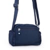 Nas Bag Kadın Spor Çok Gözlü Su Geçirmez Hafif Mini Çanta Vizon ( 22x16 cm ) Lacivert