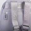 Nas Bag Kadın Water PROOF Ultra Hafif Çift Gözlü Orta Boy Sırt Çantası Gri 