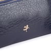 Nas Bag Mini Boy Kadın 3 Gözlü Çapraz Çanta (en 18 cm ;boy 11 cm ) Lacivert Victoria