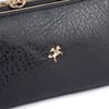 Nas Bag Mini Boy Kadın 3 Gözlü Çapraz Çanta (en 18 cm ;boy 11 cm ) Siyah Victoria