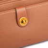 Nas Bag Mini Kadın Çapraz ve Omuz Çanta  (22x14 cm) Taba