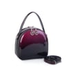 Nas Bag Mini Kadın El ve Çapraz Çanta Bordo Dumanlı (17x17 cm)