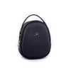 Nas Bag Mini  Kadın Sırt ,El  ve Omuz Çantası Dönüştürülebilir Tasarım Siyah Mercan  (en:17cm ;boy :22cm) 