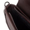 Nas Bag Mini Kapaklı Çapraz Çanta (en 20 cm , boy 12 cm) Kahve Victoria