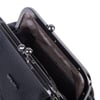 Nas Bag Mini Vintage Burslu Klipsli Kadın Omuz ve Çapraz Çanta Siyah Victoria ( 20x17 cm)