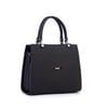 Nas Bag Orjinal Kadın El ve Omuz Çantası Klasik Şık Siyah Lacst (En :30 cm Boy:26cm)