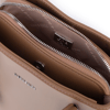 Nas Bag Premium 2li set Çanta El Omuz ve Çapraz Çanta Cüzdan Vizon