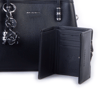 Nas Bag Premium 2li set Çanta El Omuz ve Çapraz Çanta Cüzdan Siyah