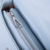Nas Bag Premium Seri Mini 2li Set Çapraz El ve Cüzdan Seti Mavi