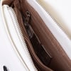 Nas Bag Premium Seri Mini 2li Set Çapraz El ve Cüzdan Seti Beyaz