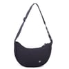 Nas Bag Ultra Hafif Kadın Spor Günlük Nas Bag Minimalist Günlük Ayarlanabilir Askılı Mini Hobo Çanta (en 25 cm ;boy 22 cm ) Siyah