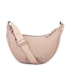 Nas Bag Ultra Hafif Kadın Spor Günlük Nas Bag Minimalist Günlük Ayarlanabilir Askılı Mini Hobo Çanta (en 25 cm ;boy 22 cm ) Vizon