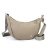 Nas Bag Ultra Hafif Kadın Spor Günlük Nas Bag Minimalist Günlük Ayarlanabilir Askılı Mini Hobo Çanta (en 25 cm ;boy 22 cm ) Haki
