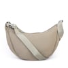 Nas Bag Ultra Hafif Kadın Spor Günlük Nas Bag Minimalist Günlük Ayarlanabilir Askılı Mini Hobo Çanta (en 25 cm ;boy 22 cm ) Haki