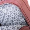 Nas Bag Unisex Hafif Büyük Boy Okul Çantası ve Spor Çantası Çok Gözlü Gül Kurusu