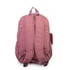 Nas Bag Unisex Hafif Büyük Boy Okul Çantası ve Spor Çantası Çok Gözlü Gül Kurusu