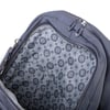 Nas Bag Unisex Hafif Büyük Boy Okul Çantası ve Spor Çantası Çok Gözlü Gri