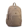 Nas Bag Unisex Hafif Büyük Boy Okul Çantası ve Spor Çantası Çok Gözlü Haki
