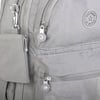 Nas Bag Unisex Zararlı Kimyasal İçermeyen Waterproof Sırt Çantası Açık Gri