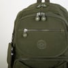 Nas Bag Unisex Zararlı Kimyasal İçermeyen Waterproof Sırt Çantası Koyu Yeşil