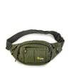 Nas Bag (Waterproof) Outdoor Fonksiyonel Çok Gözlü Erkek Bel ve Body Bag Haki Yeşil
