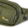 Nas Bag (Waterproof) Outdoor Fonksiyonel Çok Gözlü Erkek Bel ve Body Bag Haki Yeşil