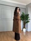 CDBR4129Alven Taba Lamineli Astarlı Deri Ceket