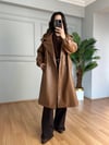 CDBR4129Alven Taba Lamineli Astarlı Deri Ceket
