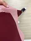CDBR3817Best Bordo Modal Poplin Tasarım Eşofman Takımı