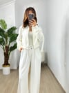 CDBR3660Beyaz Orjinal ZR Marka Bomber Ceket