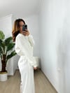 CDBR3660Beyaz Orjinal ZR Marka Bomber Ceket