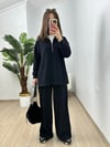 CDBR3790Dima Siyah Kadife Takım